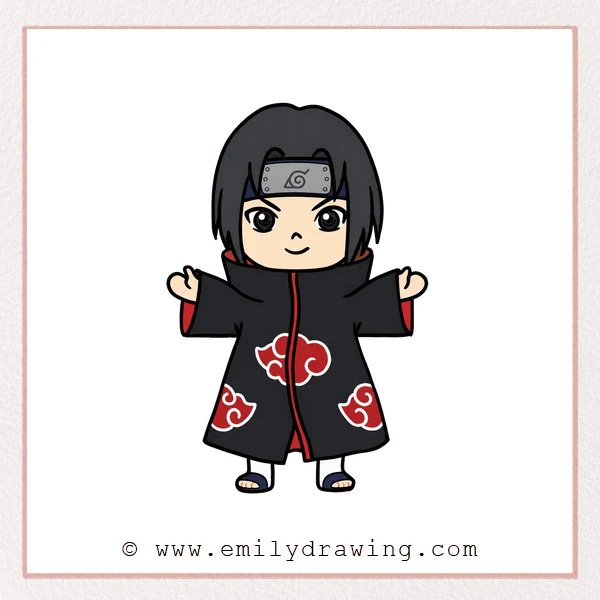 Preview of Itachi Uchiha drawing
